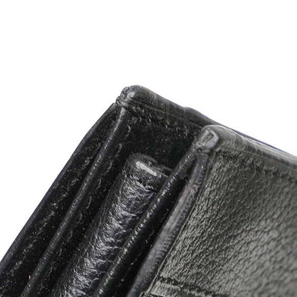 Dunhill D-8 Bifold Wallet Black Leather Men's